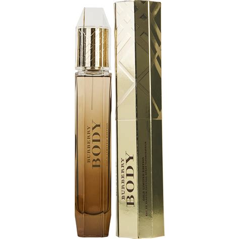 burberry body gold limited edition woman|burberry body perfume 60ml.